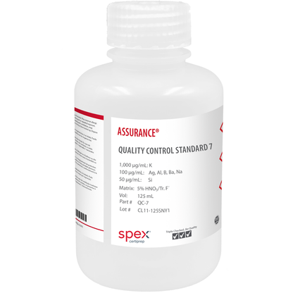 Quality Control Standard 7 for AA & ICP, 125 mL