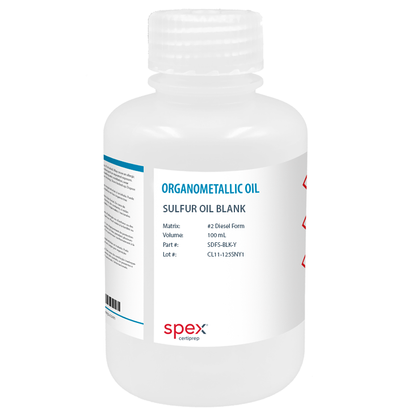 Sulfur Oil Blank for Diesel Fuel Analysis, 0 µg/g, 100 mL