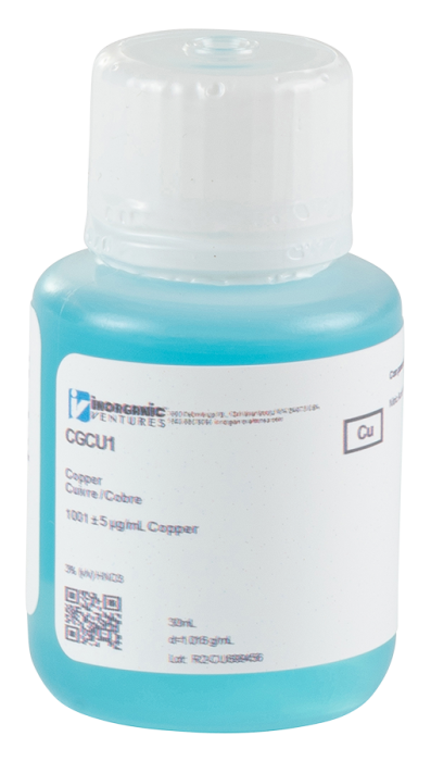 1000ug/mL COPPER 30mL