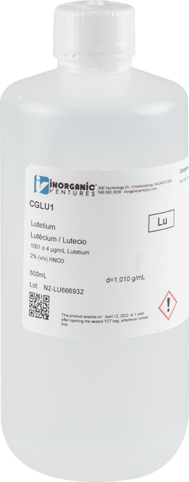 1000ug/mL LUTETIUM 500mL