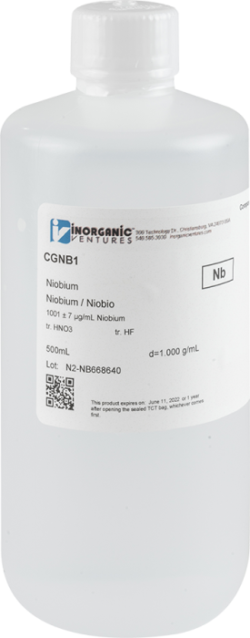 1000ug/mL NIOBIUM 500mL