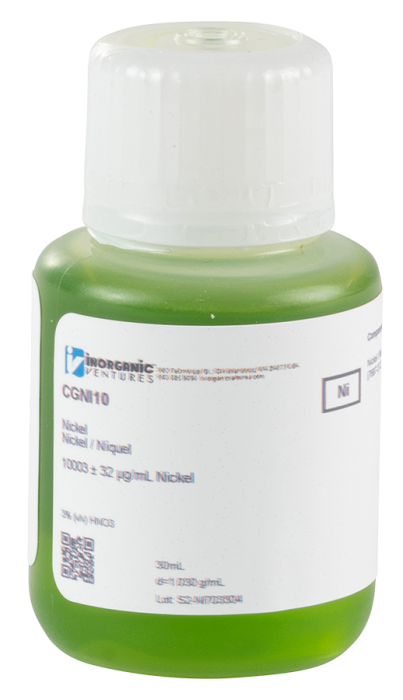 10,000ug/mL NICKEL 30mL