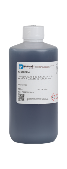 ICP CALIBRATION STD 4, 500mL