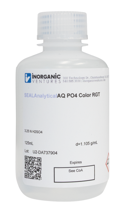 Working Color Reagent for Phosphate Analysis by Discrete Analyzer, 125mL