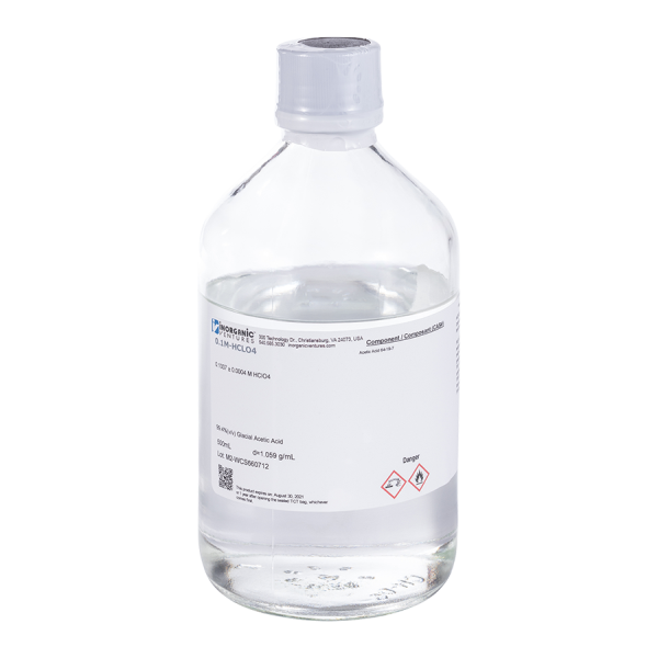 0.1M Perchloric Acid, 500mL