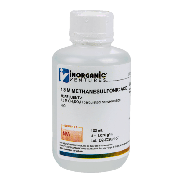 1.8M MSA 100mL