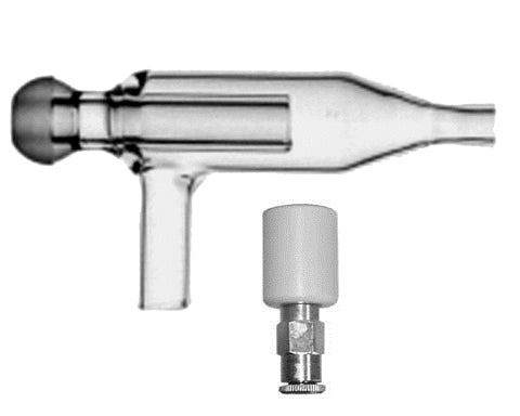 Sheath Gas Adaptor Pyrex - 12/5 Ball