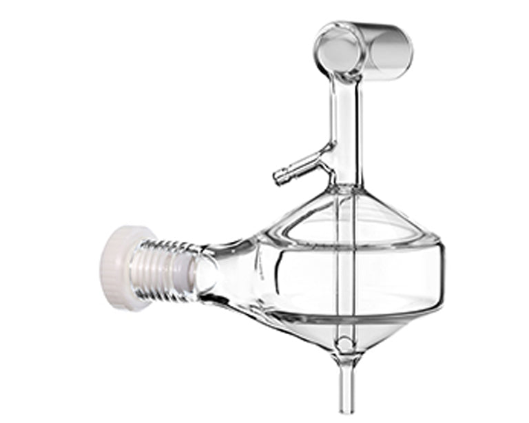 Twister Spray Chamber with Helix with auxiliary port