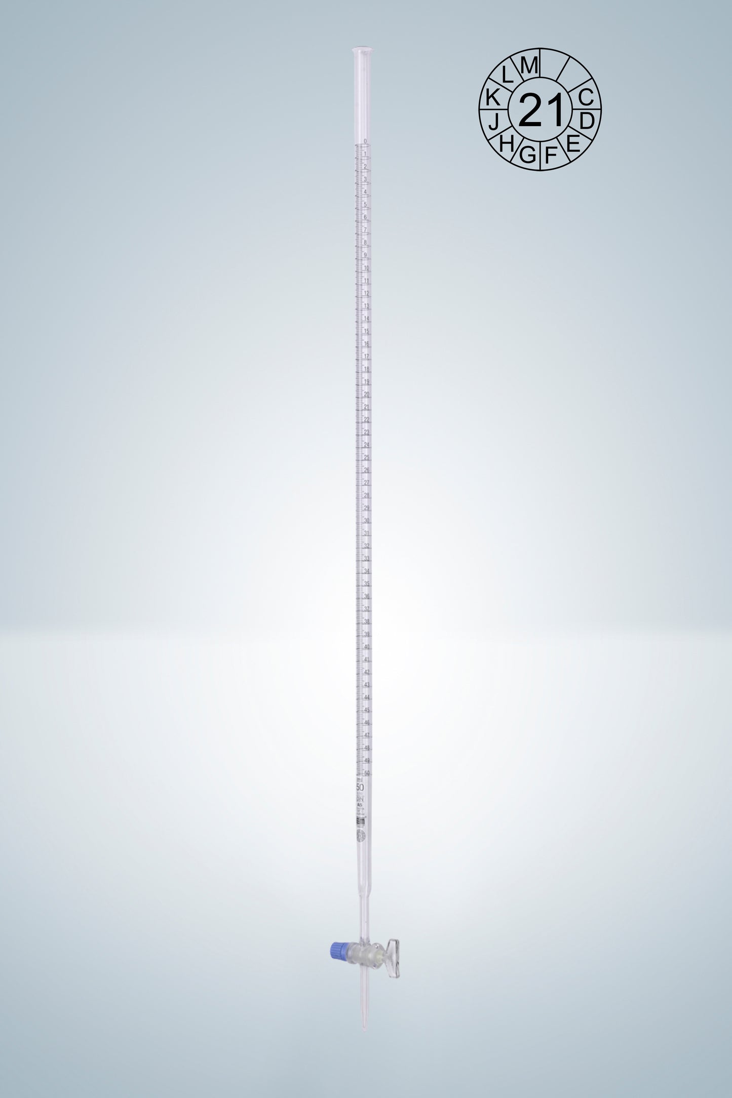 Burettes DURAN®, cl. AS, black grad.