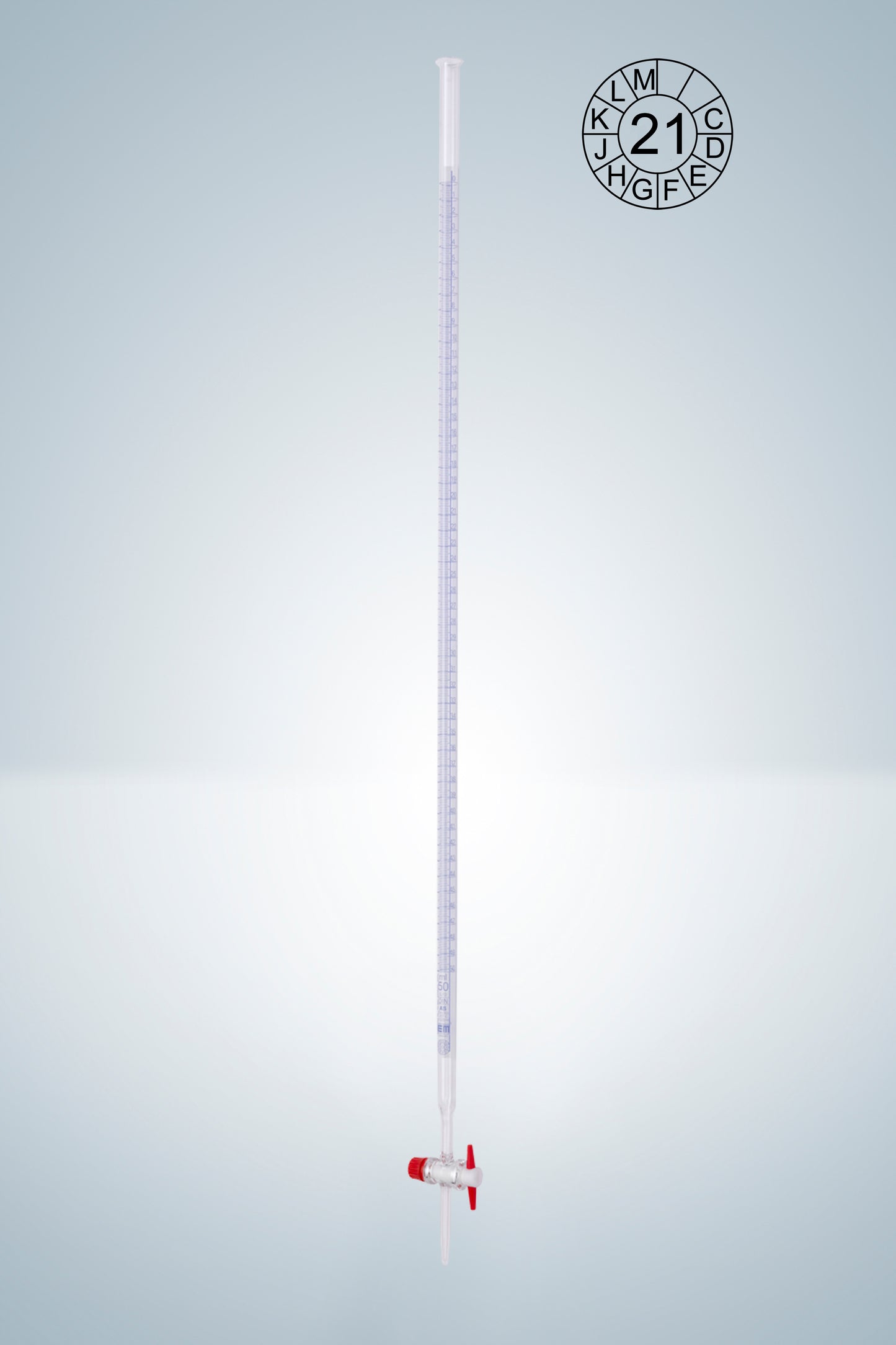 Burettes DURAN®, cl. AS, blue grad.