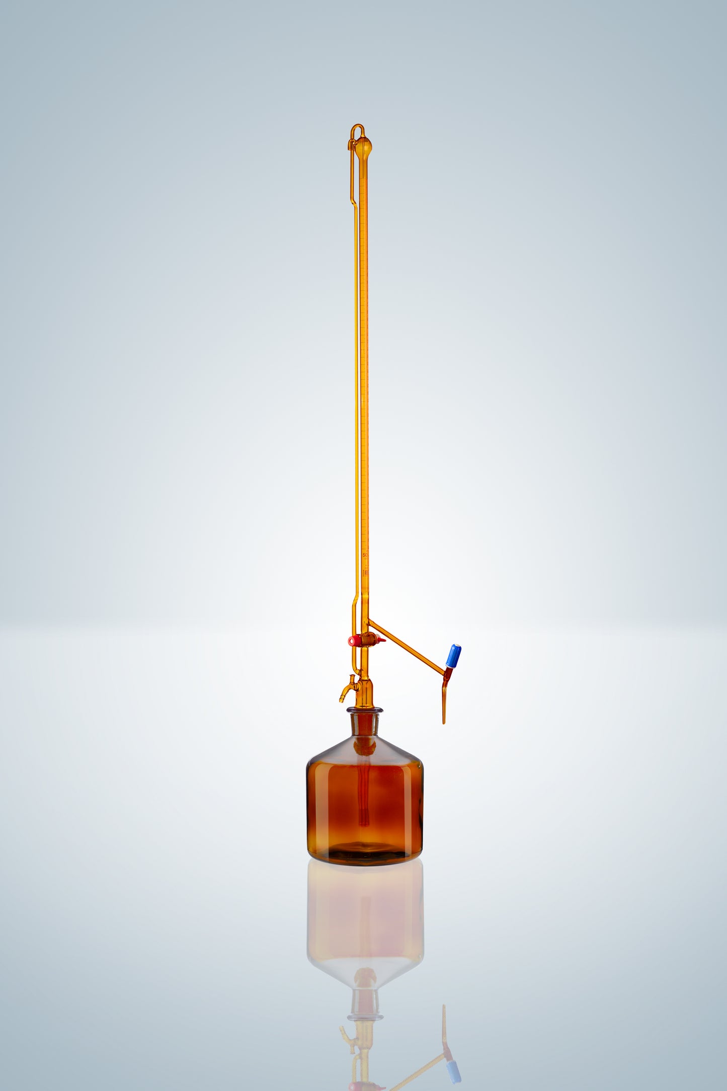 Automa. burettes DURAN® cl. B white grad