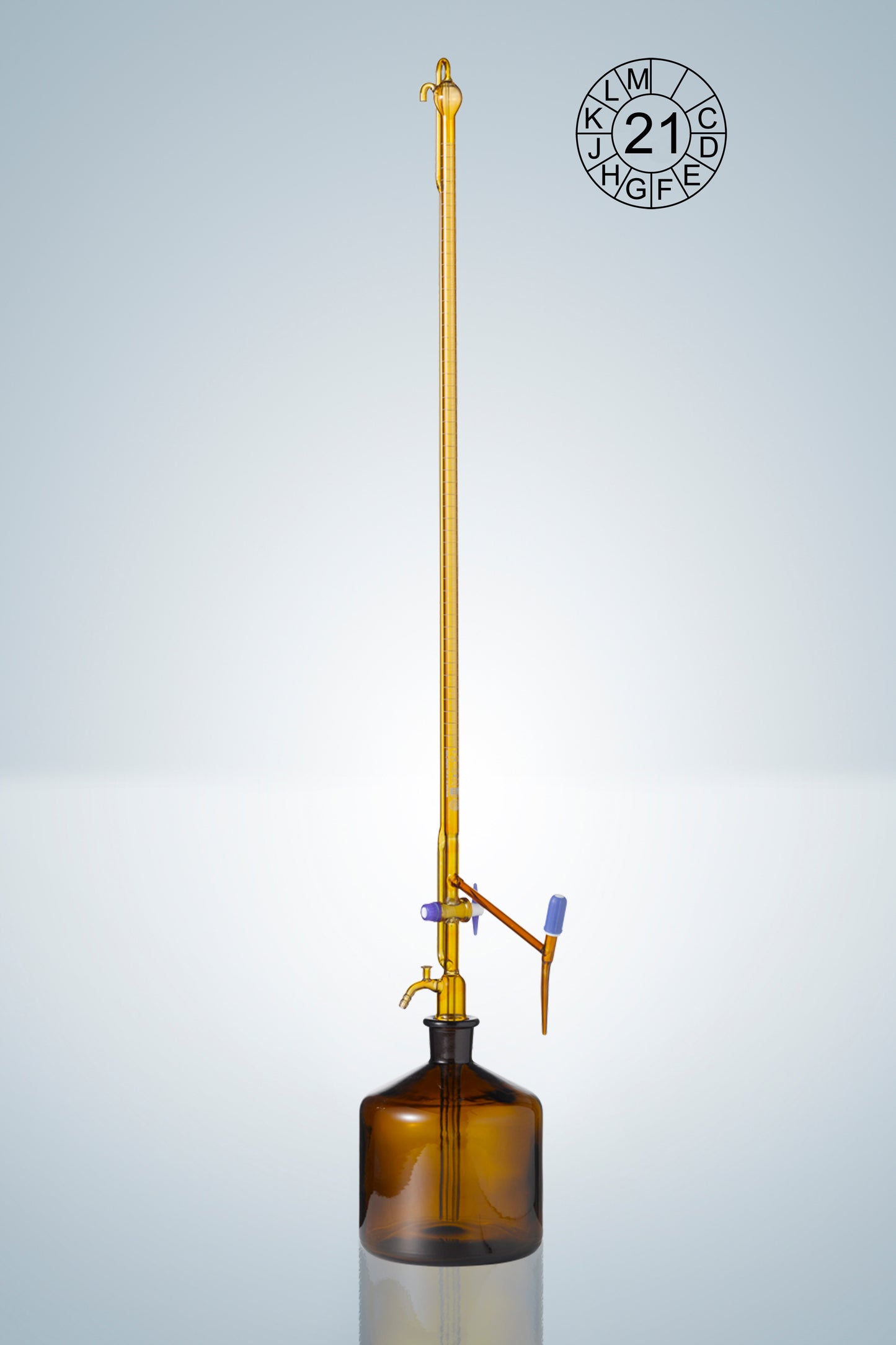 Automa. burettes DURAN® cl.AS white grad