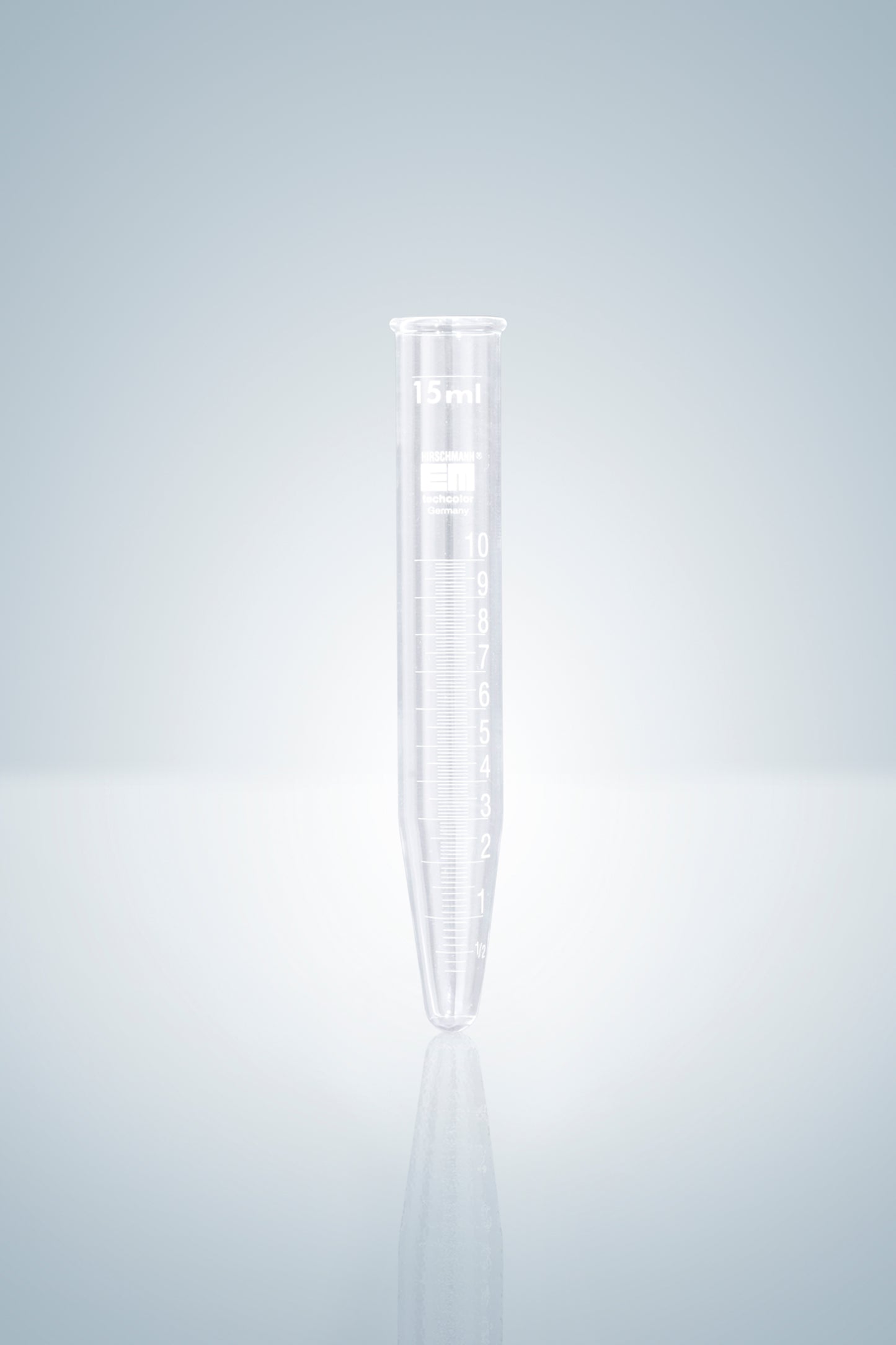 Centrifuge tubes, white graduated