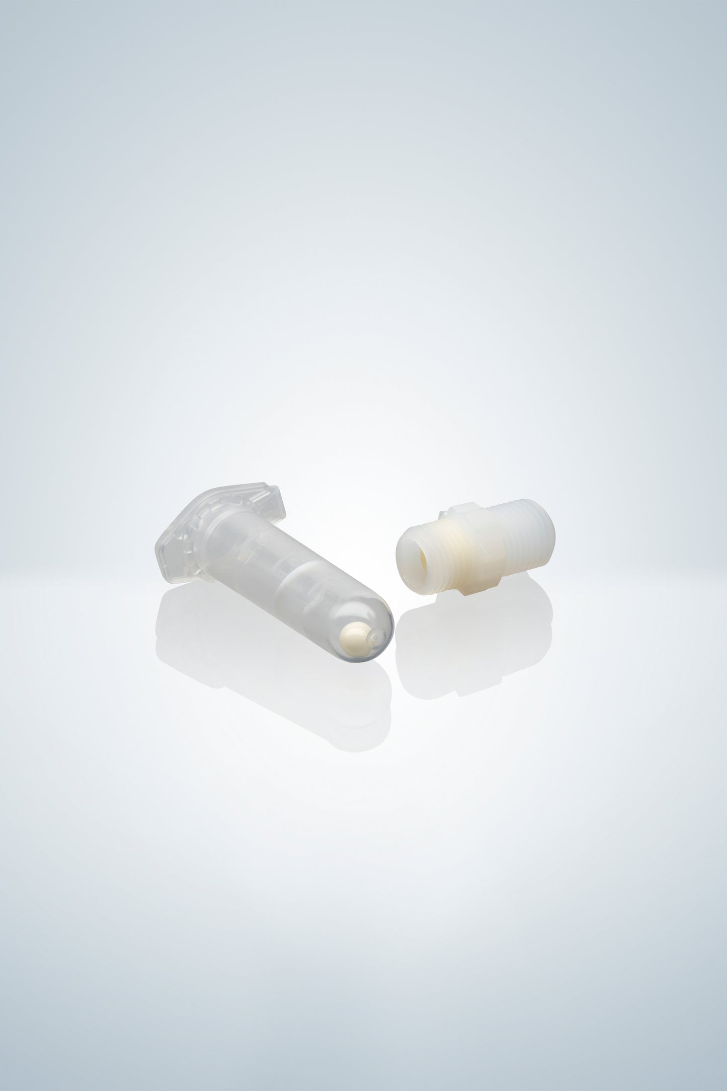 Suction valve, valve seat/ball made of high purity alumina ceramics (Al2O3 99,7%), spring made of Hastelloy