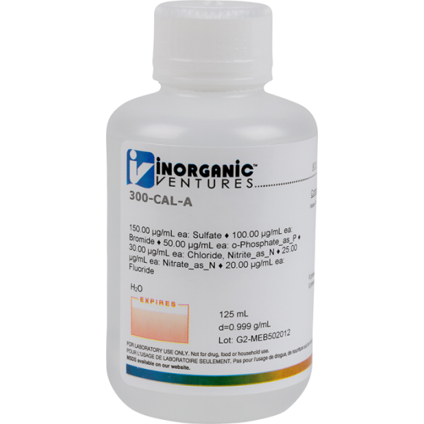 300.0 CALIBRATION STD 125mL