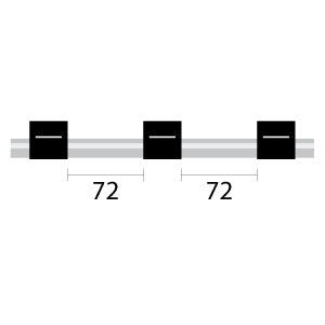 Finaprep flared 3-stop PVC Black-Black Pump Tubing
