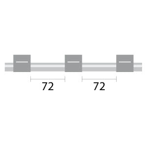 Finaprep flared 3-stop PVC Grey-Grey Pump Tubing