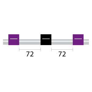 Finaprep 3-Stop PVC Purple-Black Pump Tubing