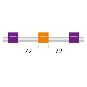 Finaprep 3-Stop PVC Purple-Orange Pump Tubing