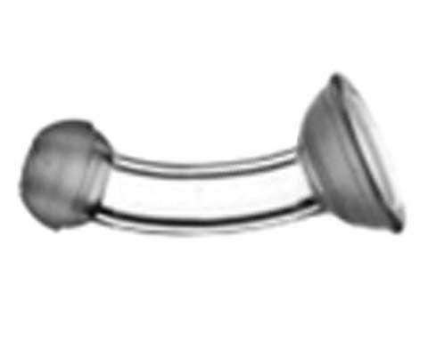 Thermo VG Elbow - Quartz, Short