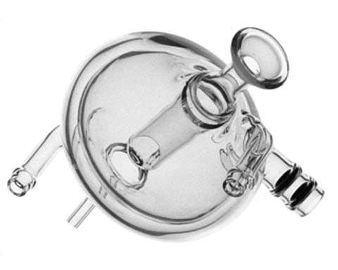 Spray Chamber - Pyrex - Cyclonic - Water-Cooled