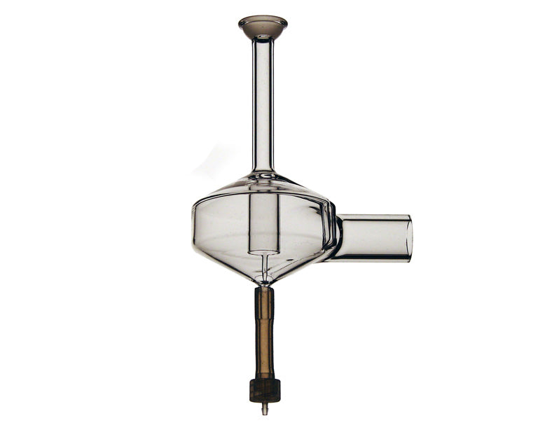 Spray Chamber - Cyclonic, Axial, w/ Knockout, Fittings