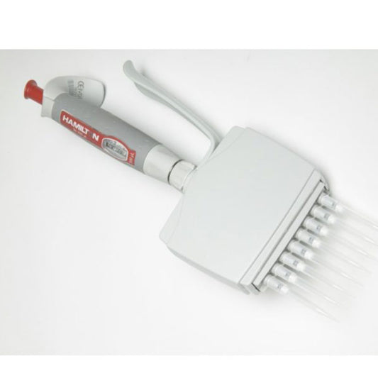 8-Channel Adjustable Volume SoftGrip Pipette 30-300 µL