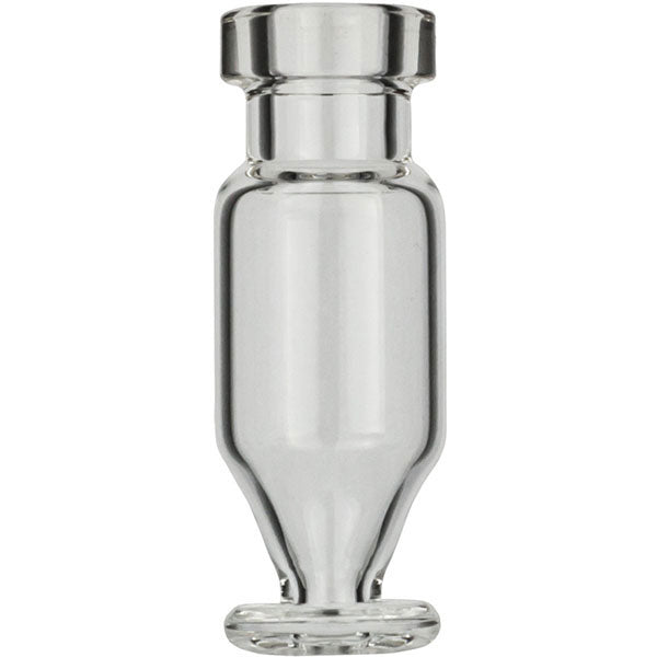 Crimp neck vial, N 11, 11.6x32.0 mm, 1.1 mL,conical + round pedestal, clear