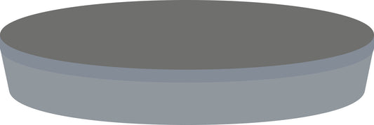 Septa N 20, Butyl/PTFE, gray/gray, 3.0 mm, 50° shore A