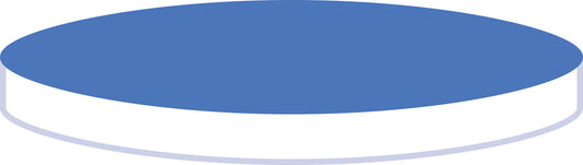 Septa N 17, Silicone/PTFE, white/blue, 1.5 mm, 45° shore A