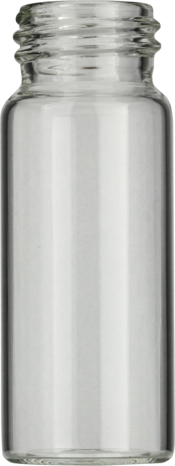 Screw neck vial, N 24, 27.5x72.5 mm, 30.0 mL, flat bottom, clear
