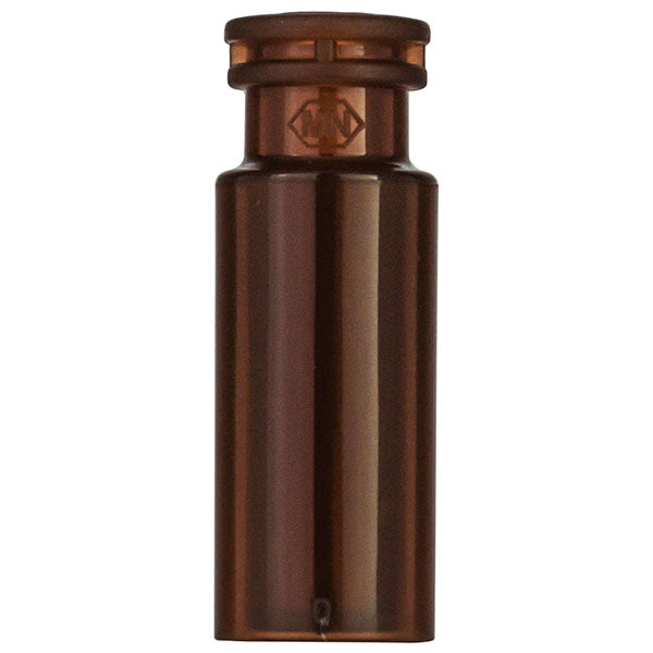Snap ring/crimp neck vial,N 11,11.6x32 mm,PP amber,w. integr.0.2 mL glass insert