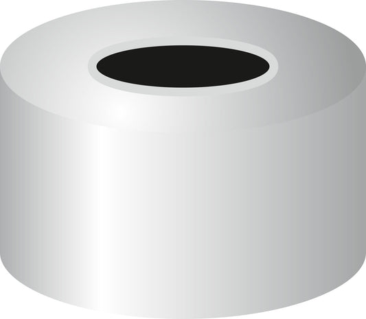Crimp closure, N 11, alu., center hole, no liner