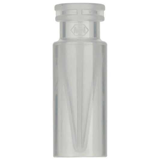 Snap ring/crimp neck vial, N 11, 11.6x32.0 mm, 0.3 mL, inner cone, PP tr.