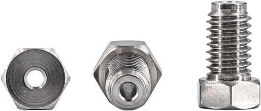 1/16" nut for connecting 1/16" capillaries