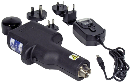 Decapping tool for 11 mm aluminum caps, electronic, battery-powered