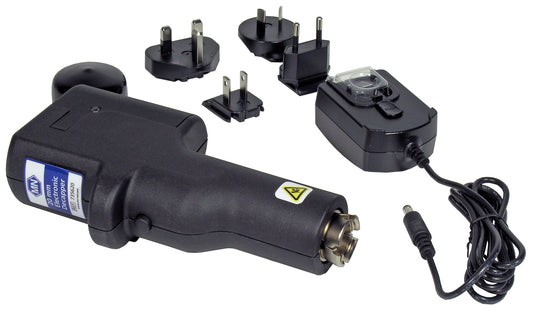 Decapping tool for 20 mm aluminum caps, electronic, battery-powered