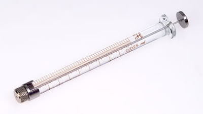 Hamilton 25 µL, RN Syringe
