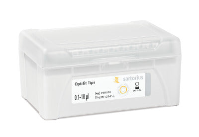 Optifit Tip, 0.1-10 µl, single tray