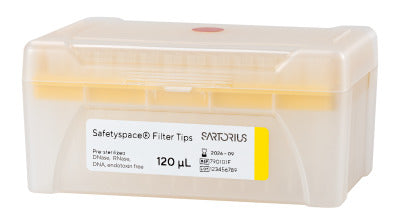 SafetySpace Filter Tip, 2-120 µl, single tray