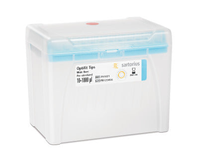 Optifit Tip, 10-1000 µl, wide bore tip, single tray