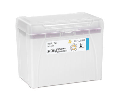 Optifit Tip, 50-1200 µl, extended, single tray, pre-sterilized