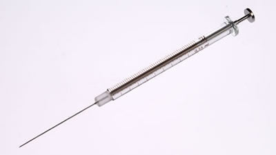 Hamilton 250 µL Syringe, Cemented Needle, 22s gauge, 2 inch, point style 2
