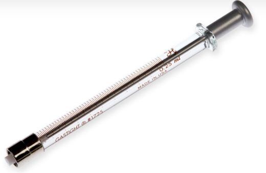 Hamilton 1725 TLLX 250µL Syringe