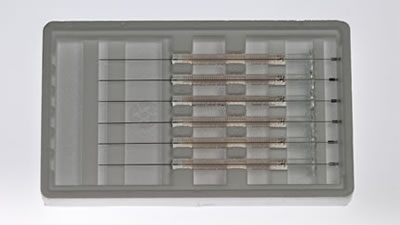 Hamilton 5 µL, Agilent Syringe, Cemented Needle, 26s ga, 1.71 in, point style AS 6/pk