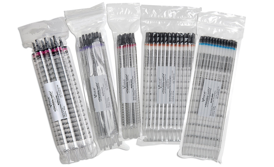 Wobble-not Serological Pipet, 25mL, Bulk packaged, resealable plastic bags, sterile