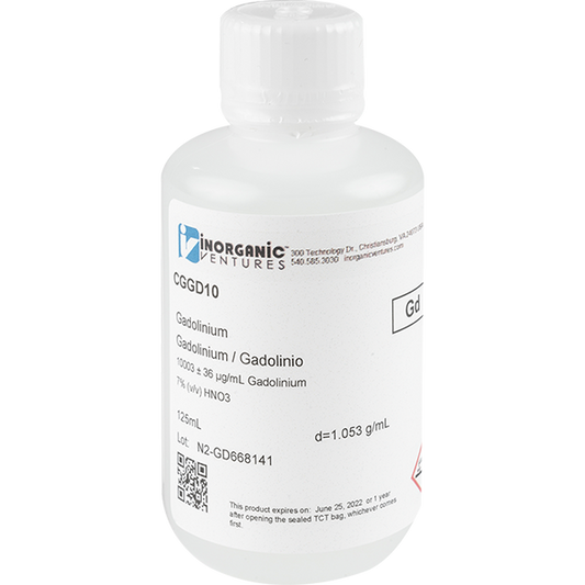 10,000ug/mL GADOLINIUM 125mL