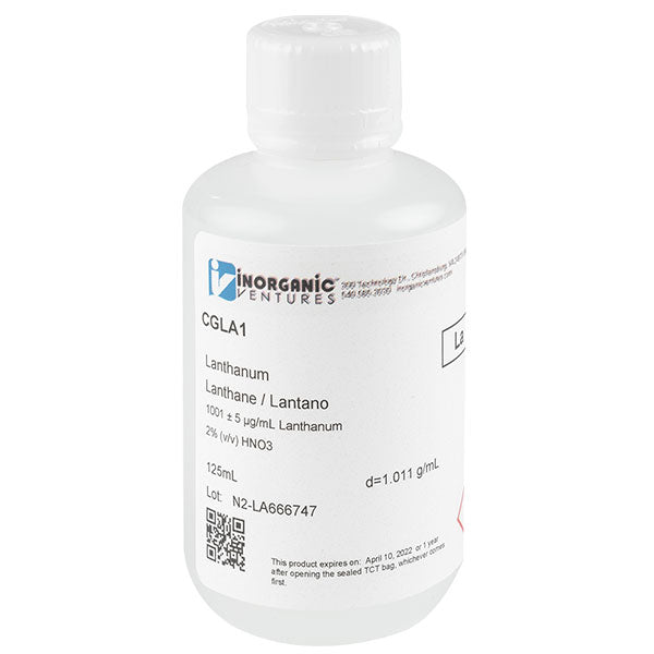 1000ug/mL LANTHANUM 125mL