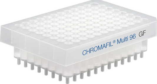 96-well filter plates, CHROMAFIL GF, Approx. 8 mm, 1 µm