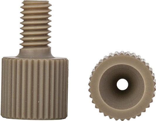 Fingertight nut 1/16", PEEK